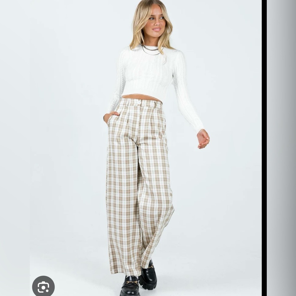 Plaid pants